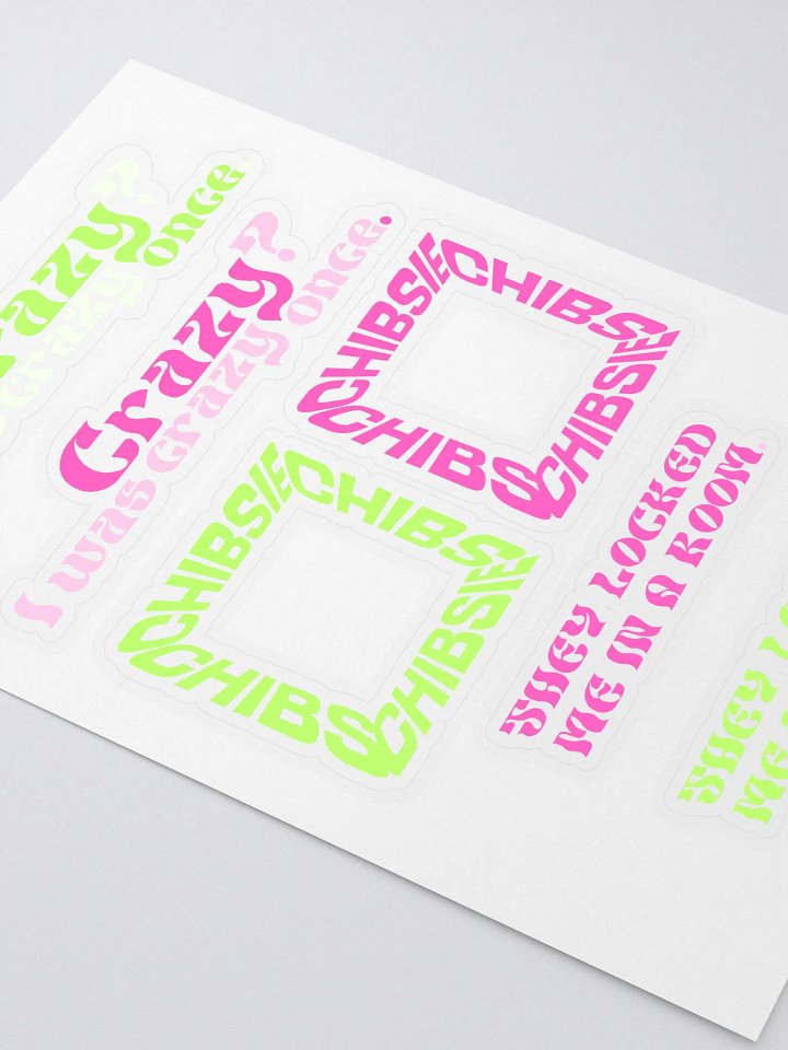 Stickers - CRAZY? product image (2)