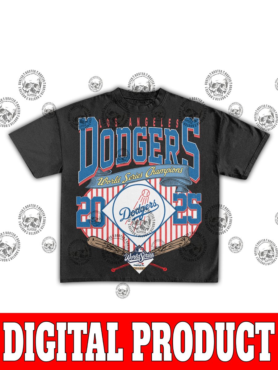 Los Angeles Dodgers 2025 World Series Crossed Bats Graphic product image (1)