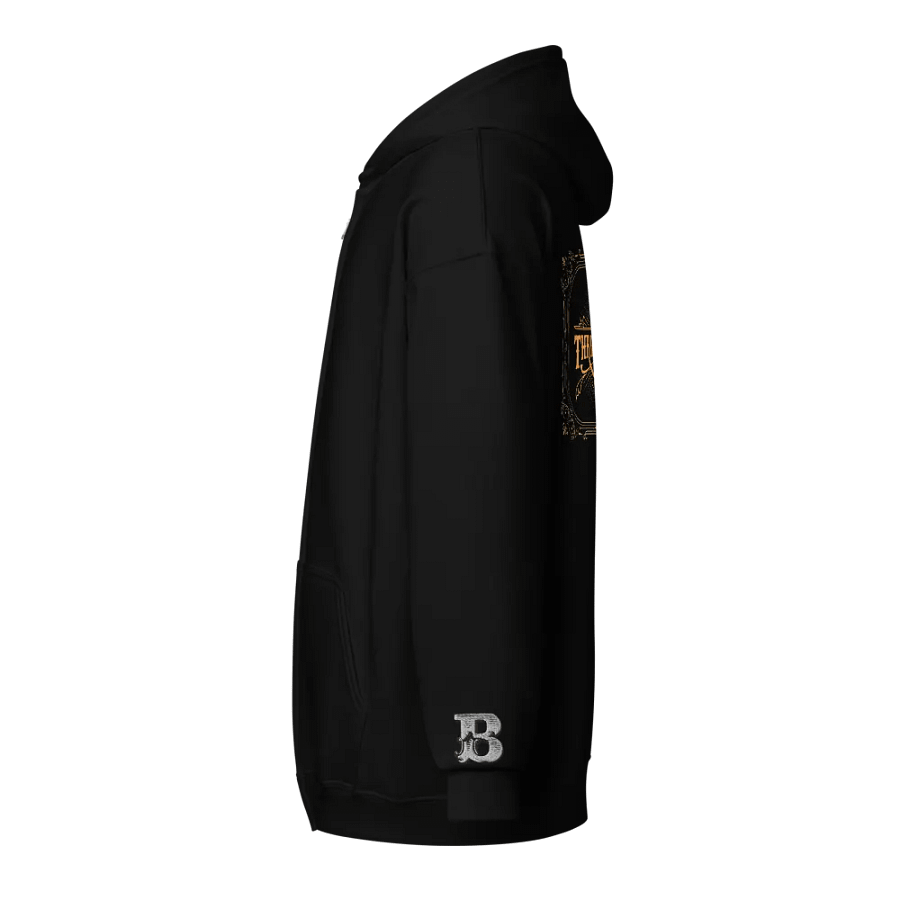 THRIFT HAPPENS (Zipper Hoodie - Dark) product image (3)