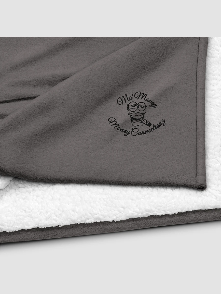 [Moneyconnectionz] Port Authority Embroidered Premium Sherpa Blanket Port Authority BP40 product image (1)