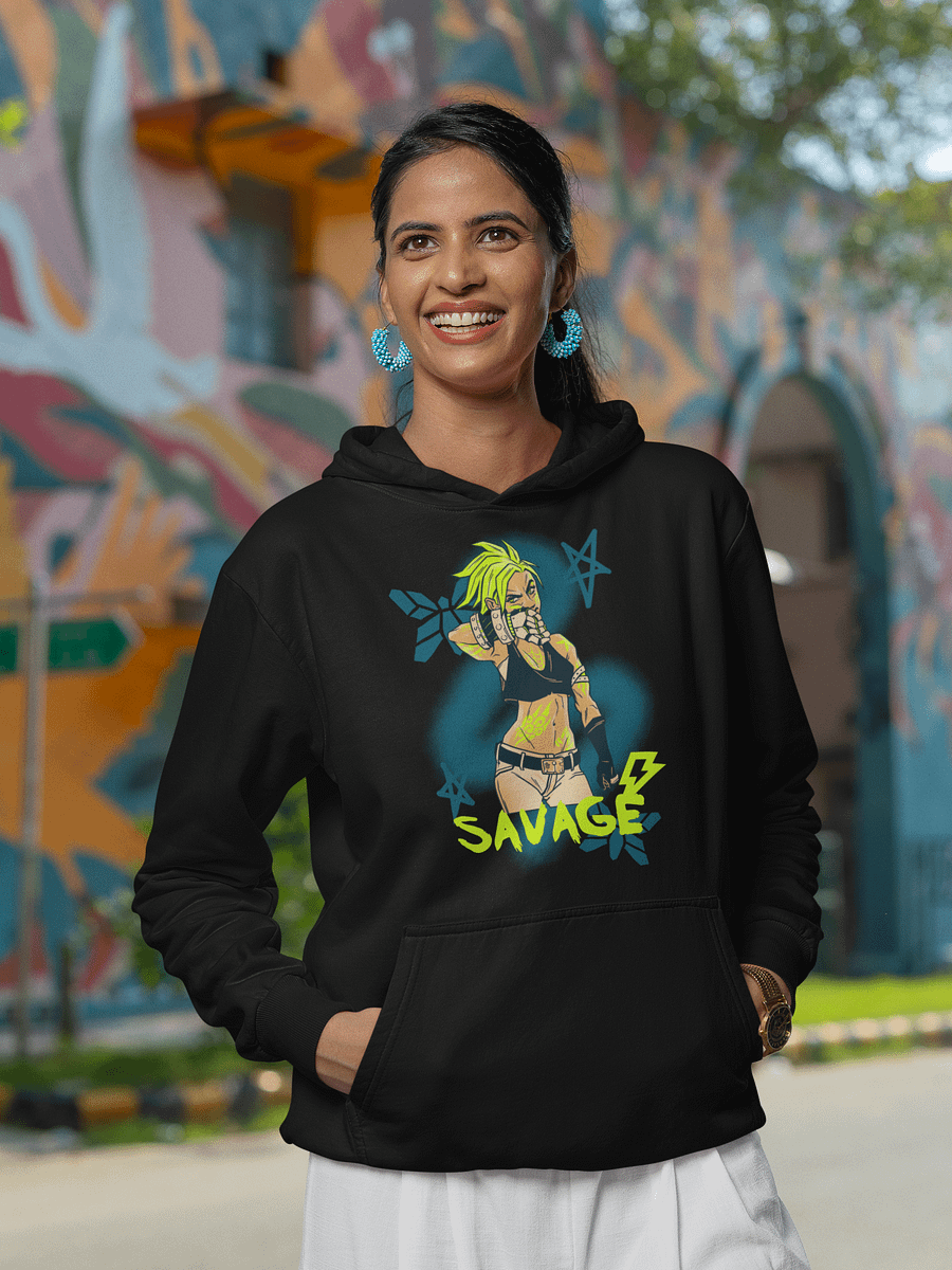 Savage Rebellion Graphic Hoodie product image (4)