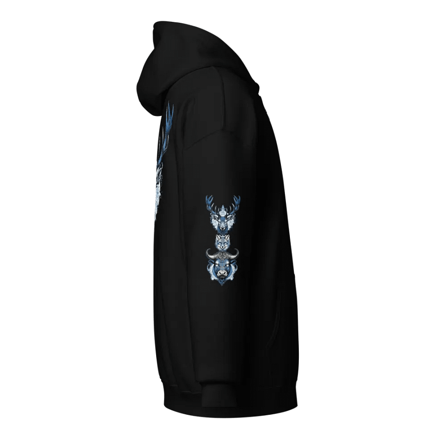 Blue Stag Back Vixen Games zippy Hoodie product image (3)