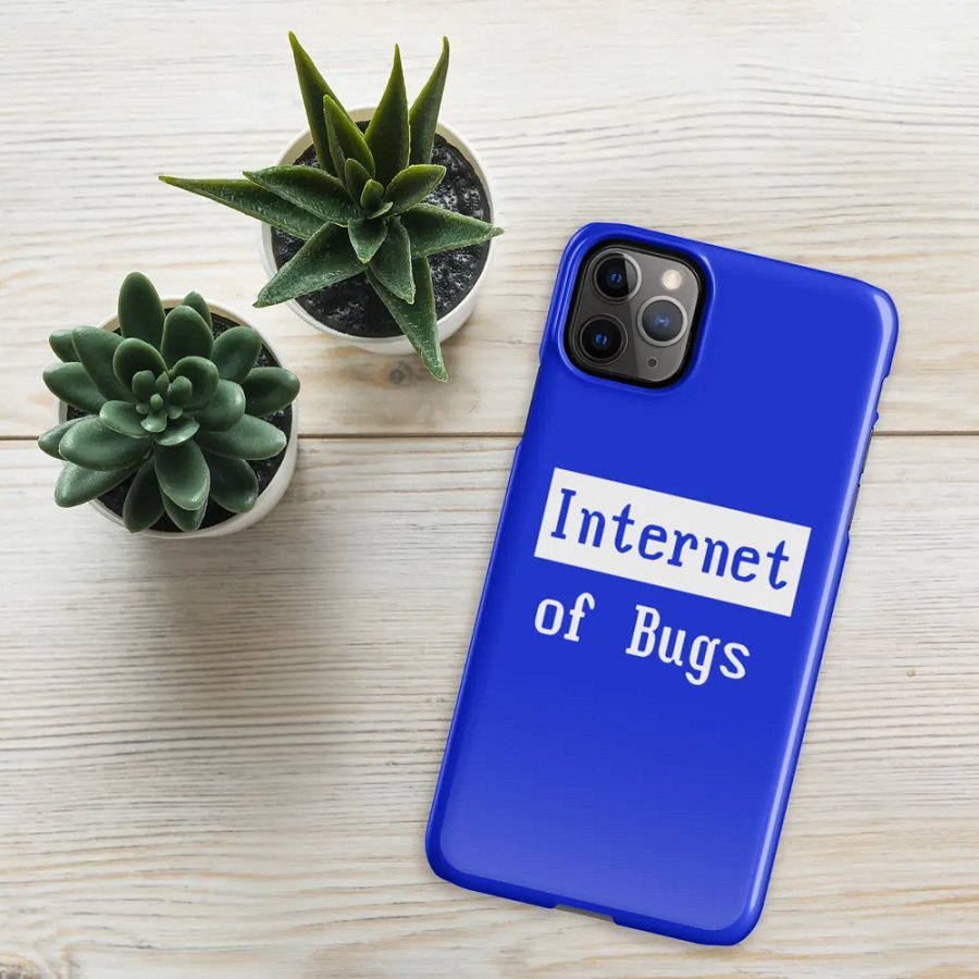 Internet Of Bugs iPhone case product image (52)