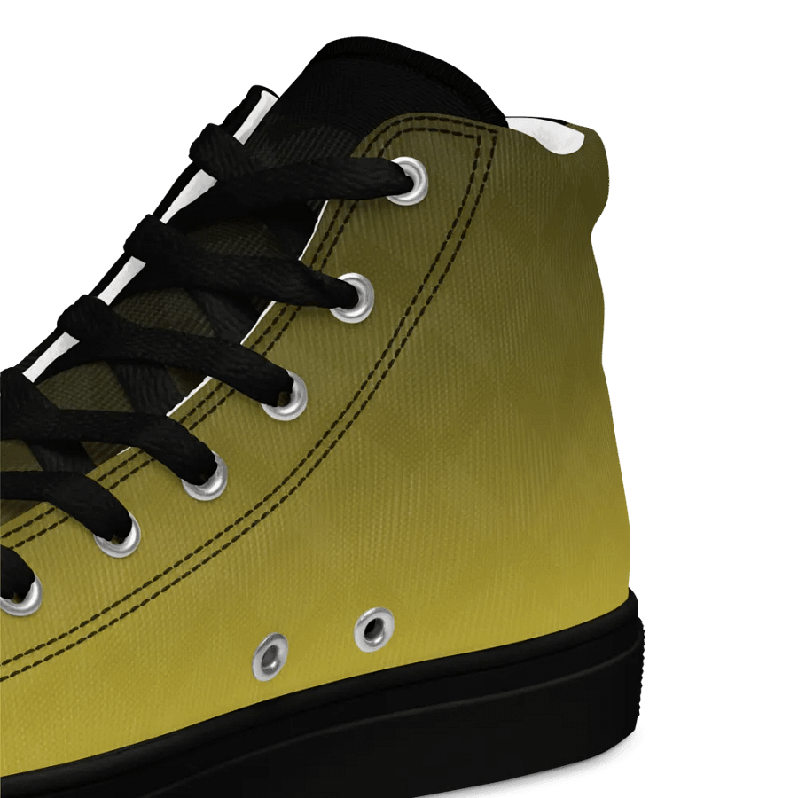 BBG Diamond Cross Black and Gold High Tops - Black Soles product image (10)