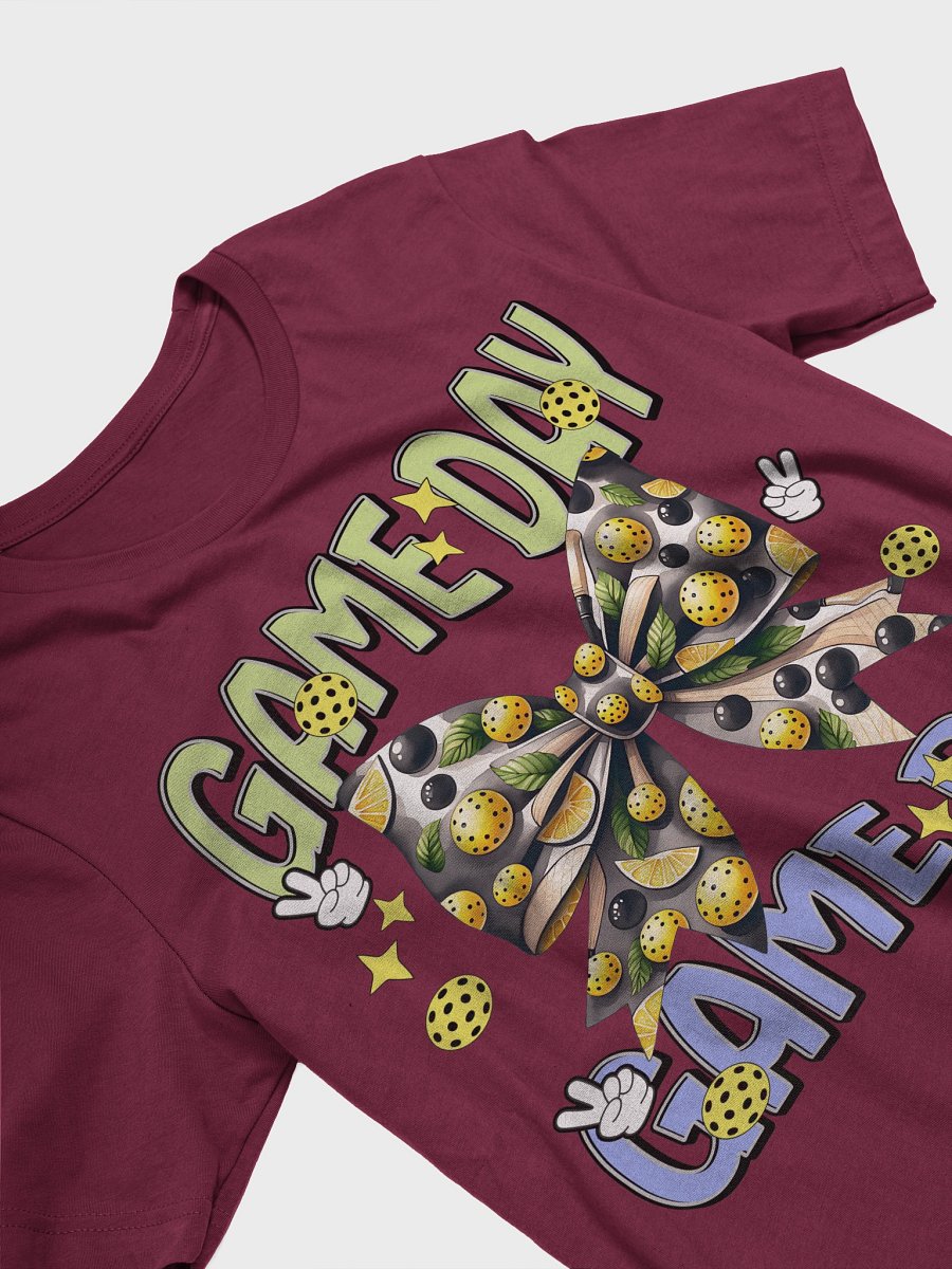 Game Day Bow Pickleball T-Shirt product image (2)