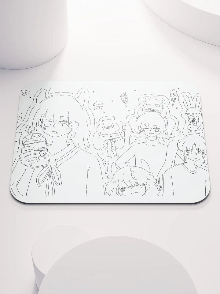Hungry Demon & Friends Mouse Pad product image (2)
