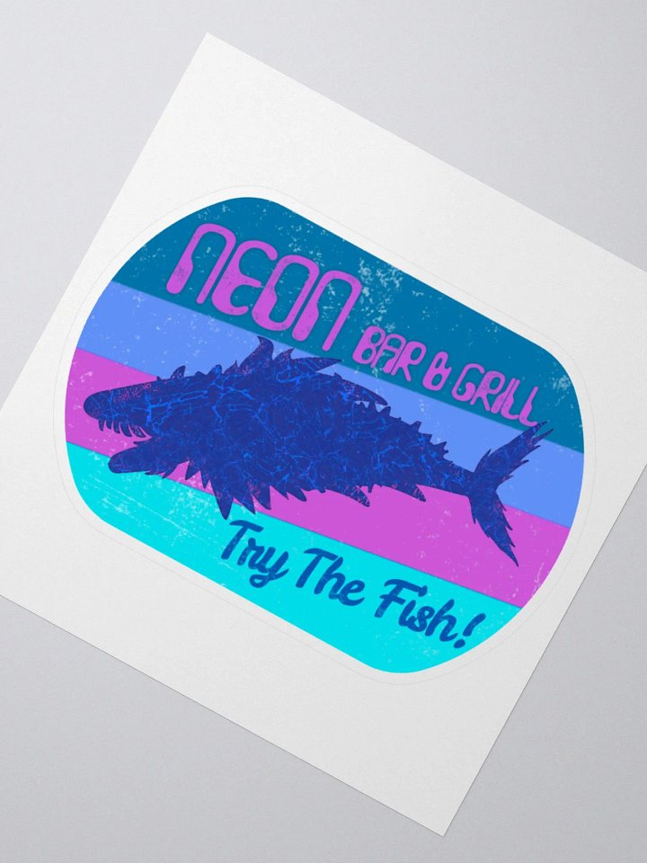 Neon Bar & Grill Sticker product image (2)