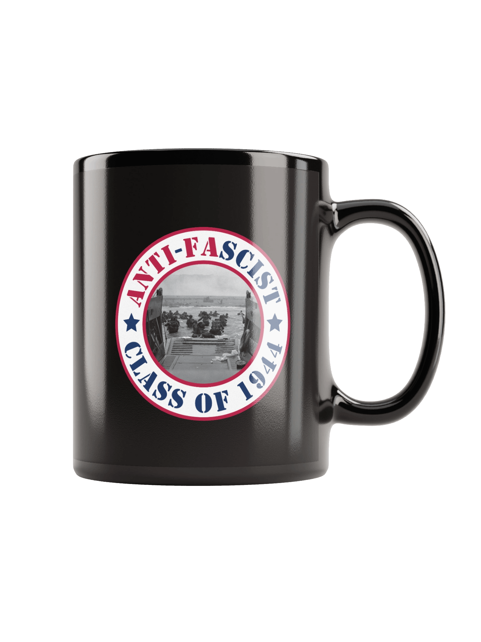 Anti-Fascist - Class of 1944 Black Coffee Mug product image (2)