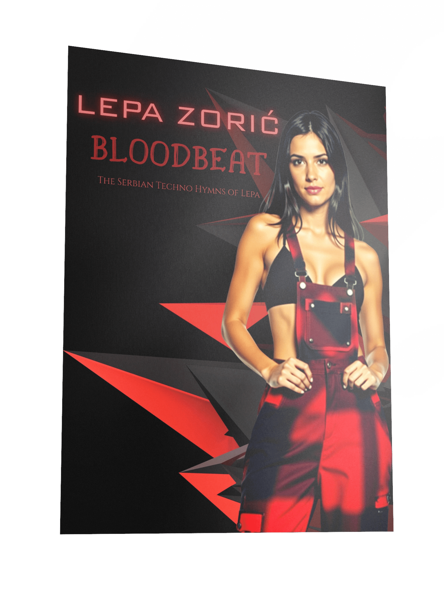 Bloodbeat Album Poster by Lepa Zorić – 18×24 in product image (3)