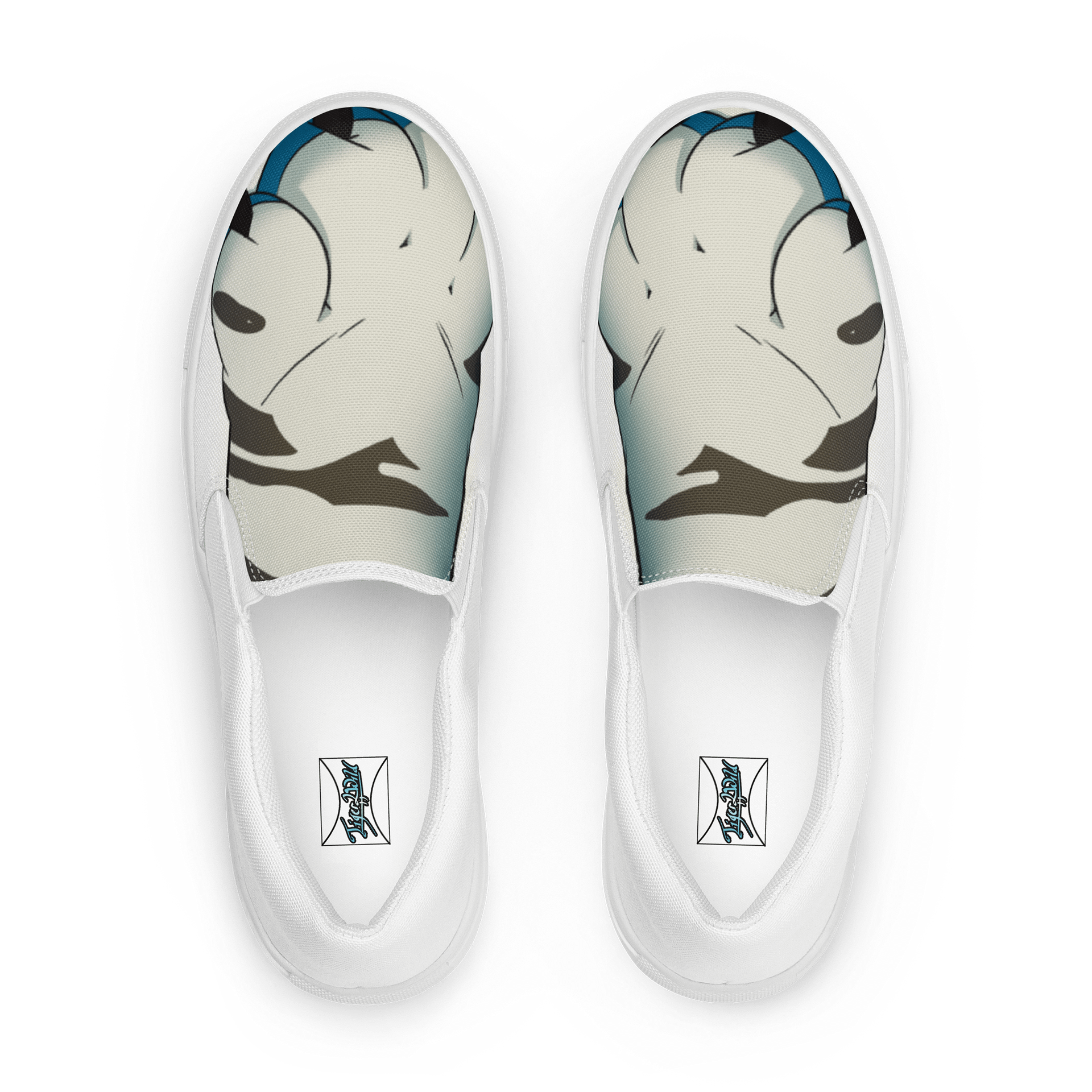 Tiger2Paws Men's Slip-On Canvas Shoes - White product image (1)