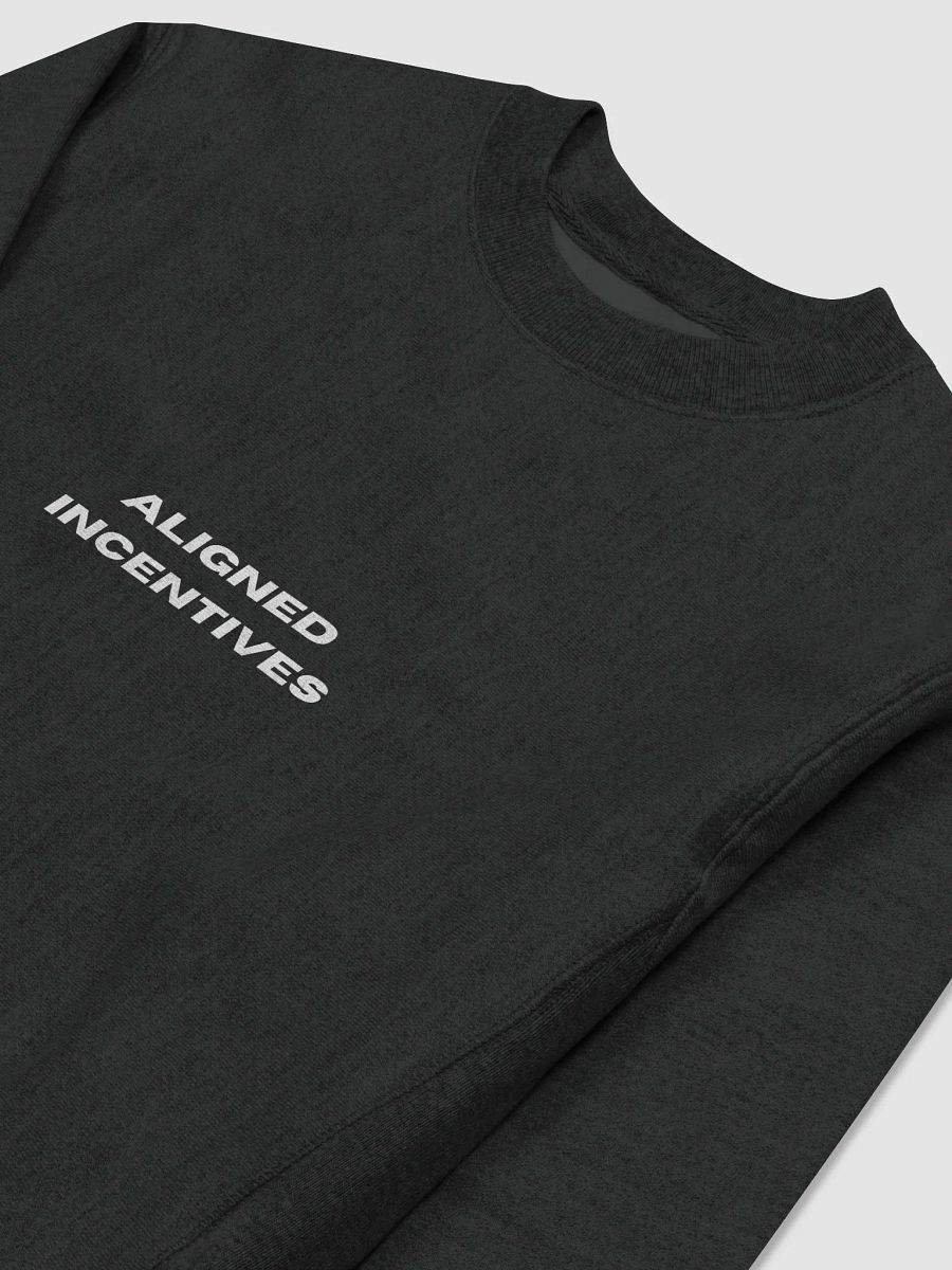 Aligned Incentives Premium Crew Sweatshirt - Black product image (3)