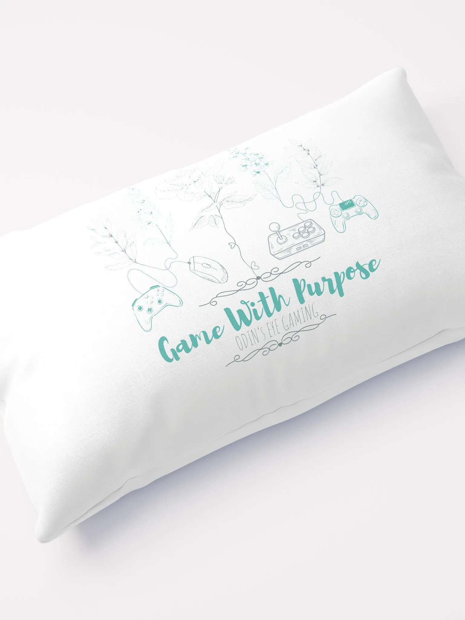 Game With Purpose - Floral Edition Pillow product image (10)