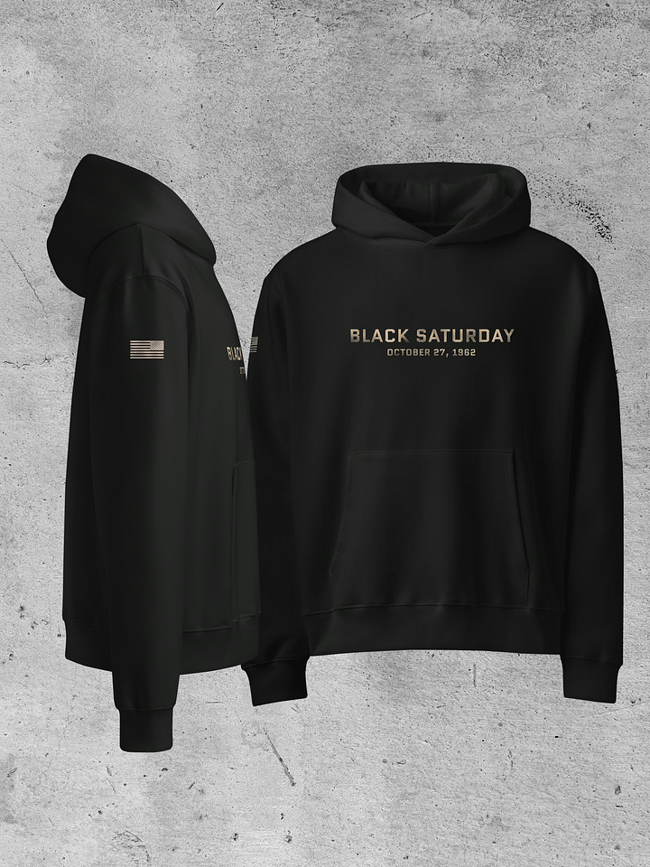 Black Saturday Hoodie Print product image (1)