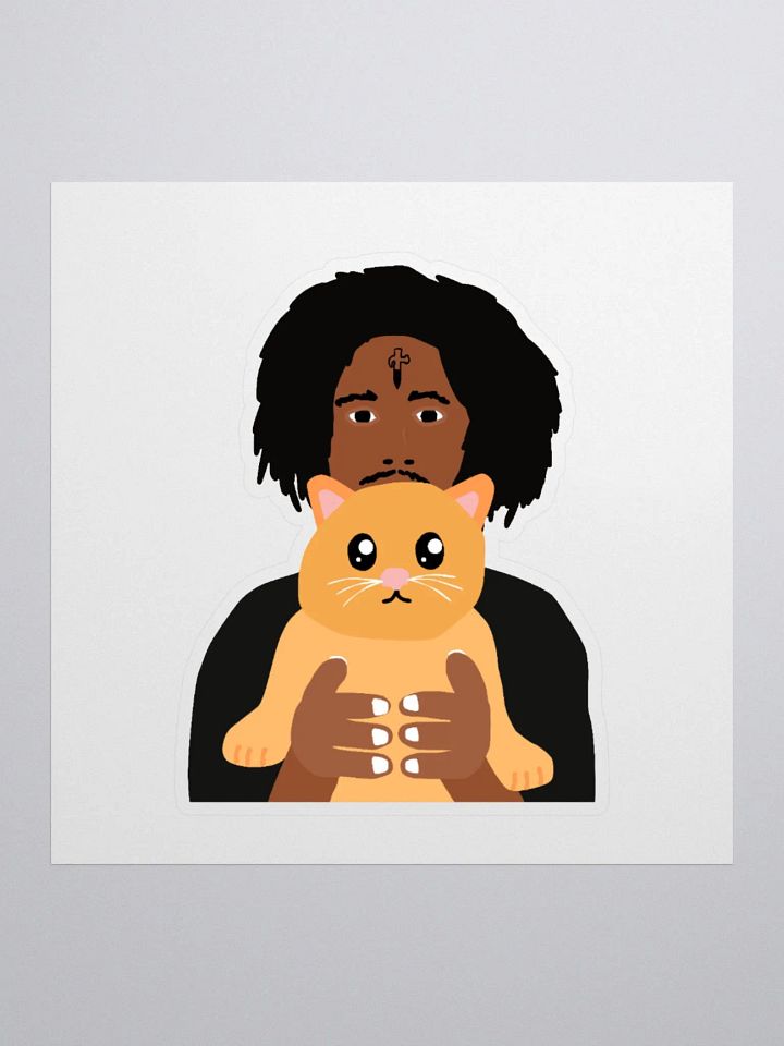 The Cat with the MAC - Sticker product image (1)