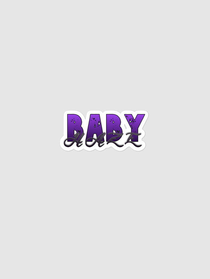 Baby Haze - Bubble-free sticker product image (1)