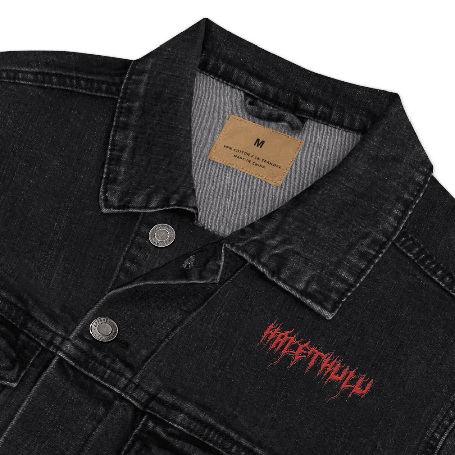 Halethulu Logo Denim Jacket product image (2)