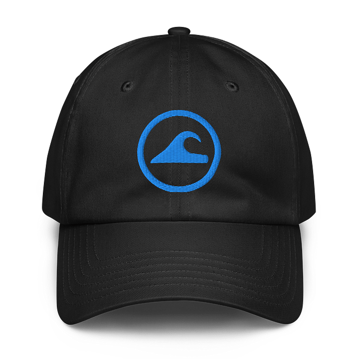Embroidered Wave Rider Under Armor Dad Hat (Aqua) product image (1)