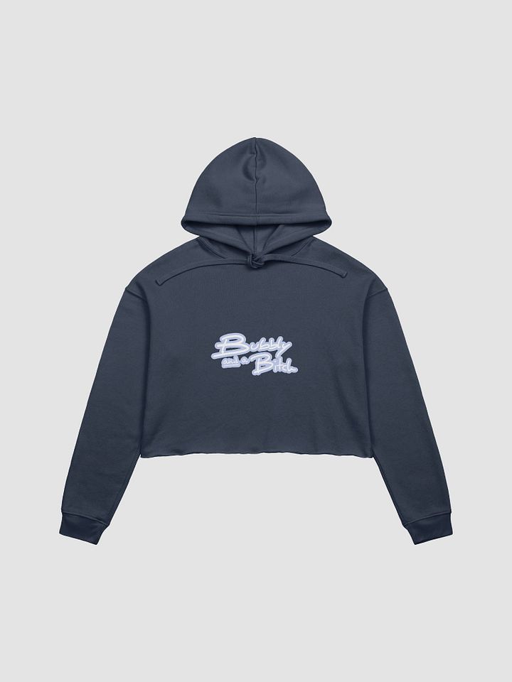 Bubbly and a B*tch (lined design, #BDCAEF) fleece cropped hoodie product image (14)