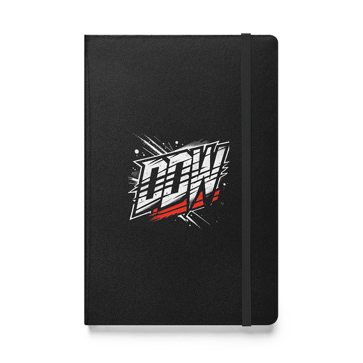 🖤 DDW – Official Black Hardcover Notebook 🖤 product image (1)