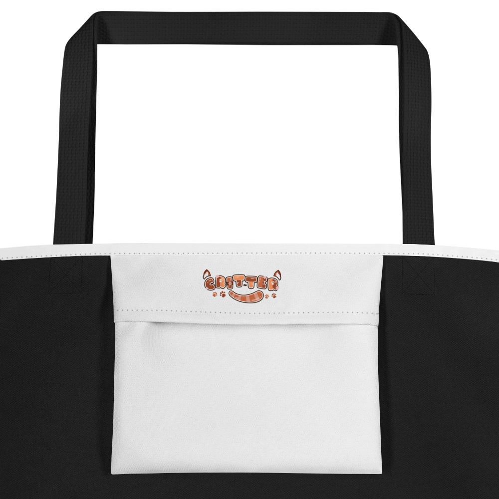 Trash Diver Print Tote Bag product image (2)