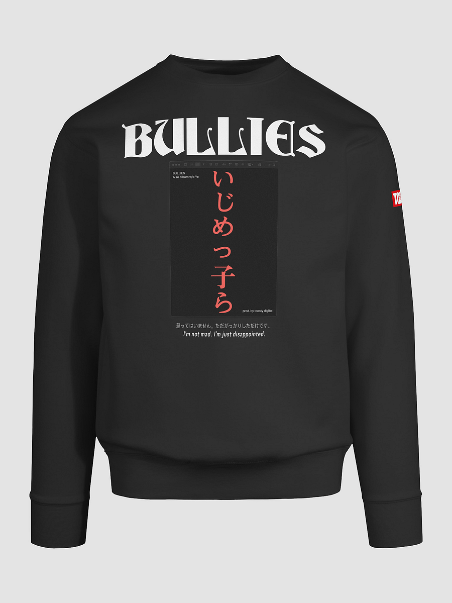 BULLIES BLACK CREWNECK product image (9)