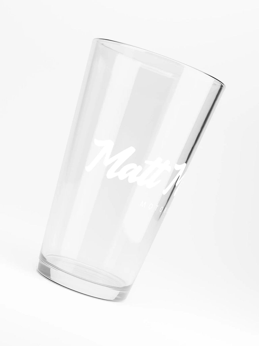 Matt Maran Motoring Shaker Pint Glass product image (6)