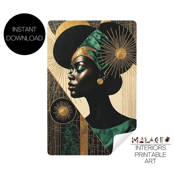 Black Art Deco product image (2)