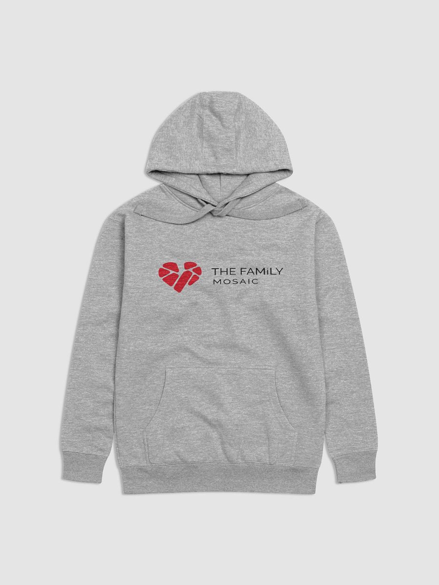 Grey Hoodie full logo product image (1)