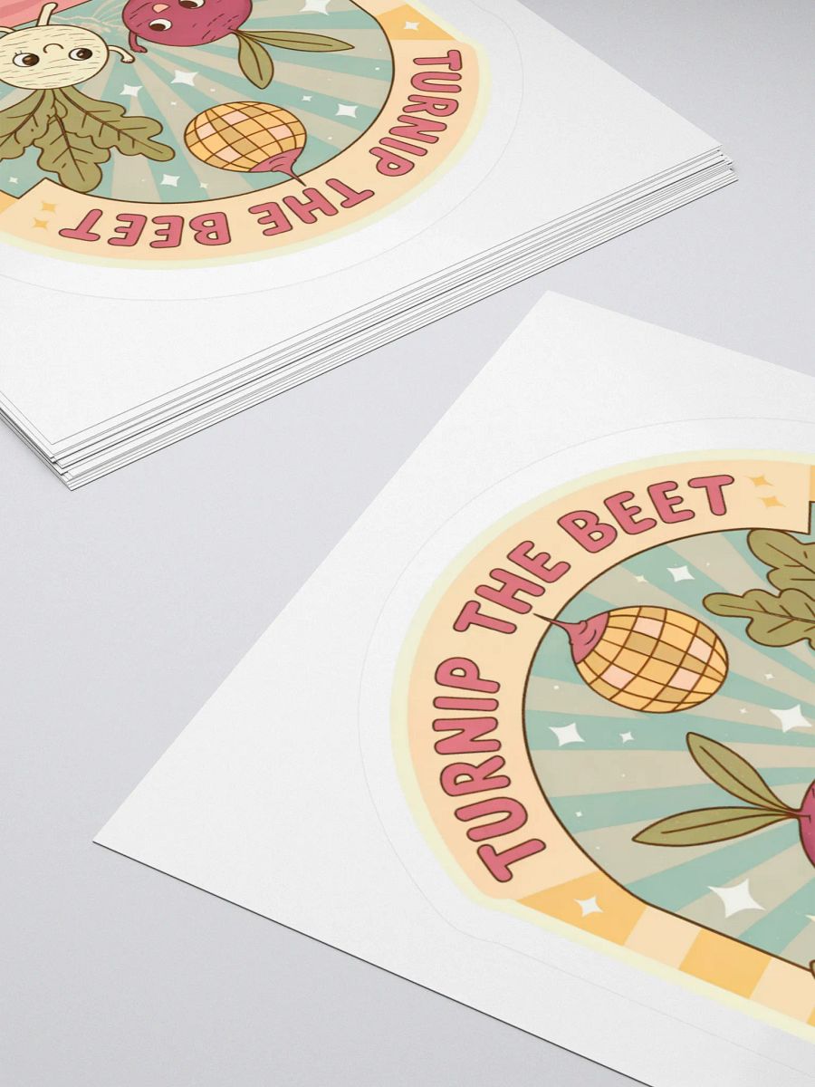 Turnip the Beet Kiss Cut Stickers product image (12)