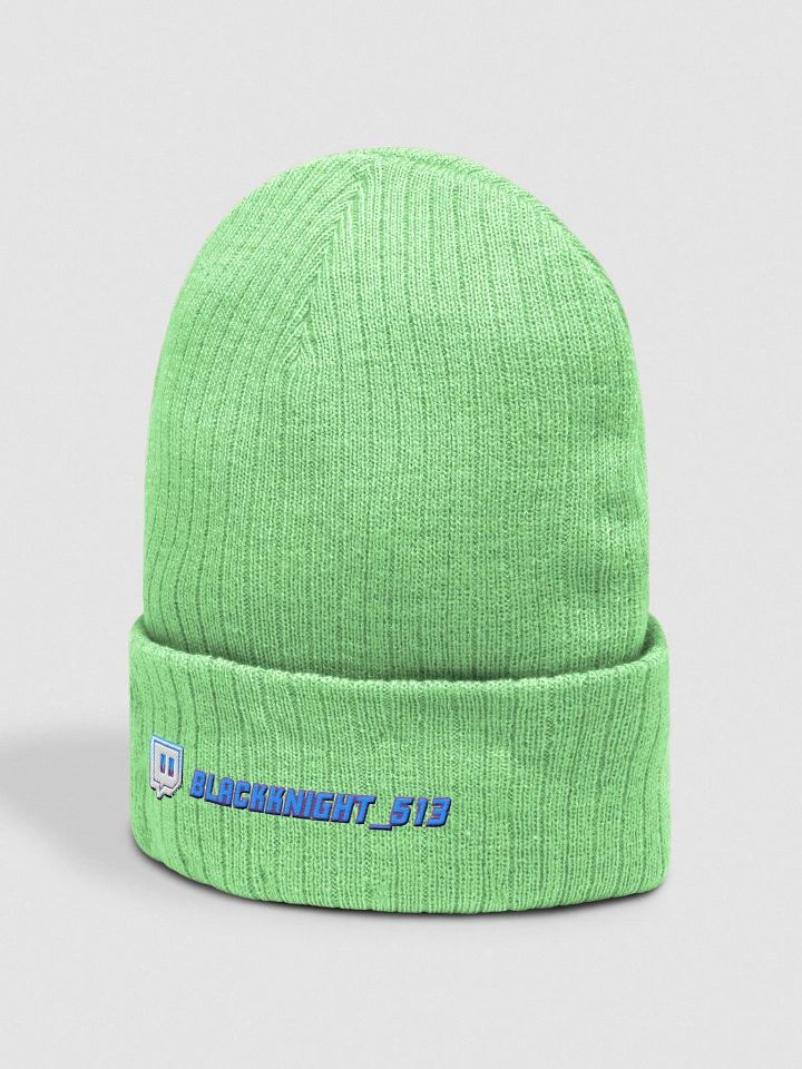 Blackknight513 Atlantis Ribbed Knit Beanie B product image (9)