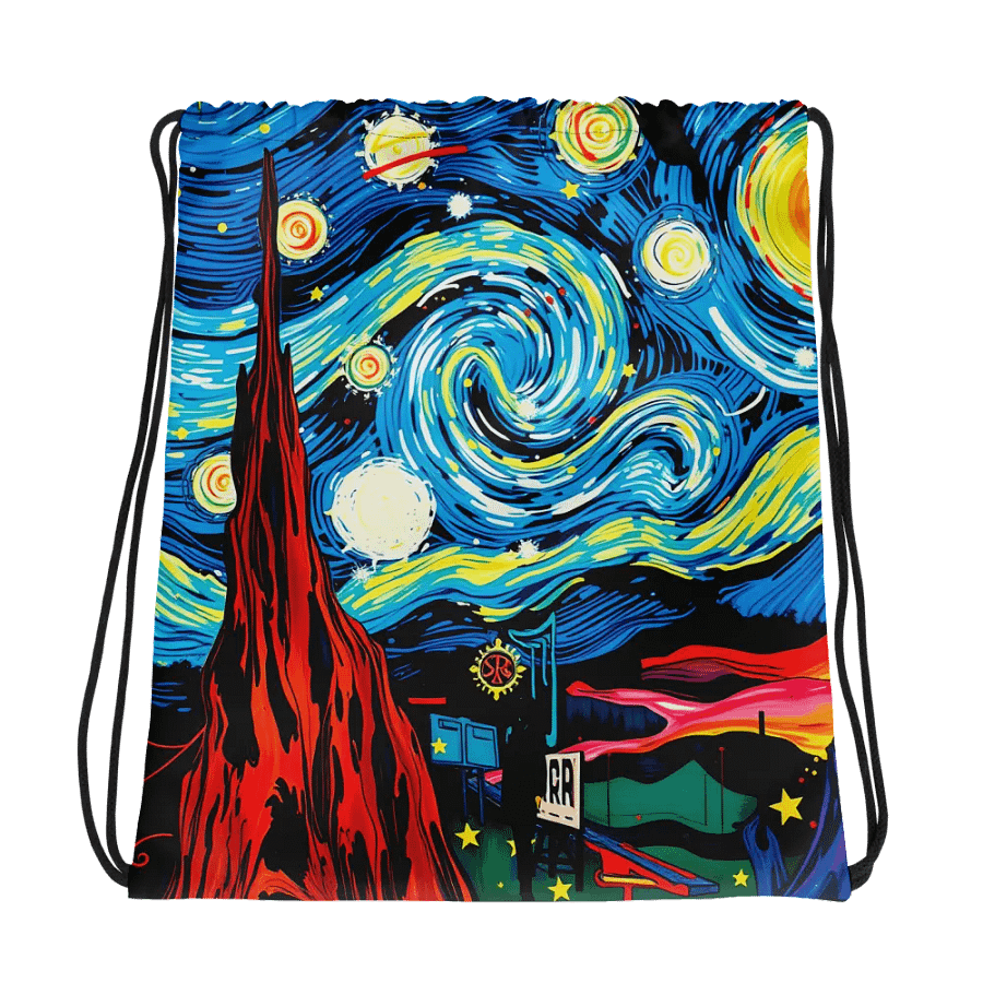 Urban Starry Night Drawstring Bag product image (1)