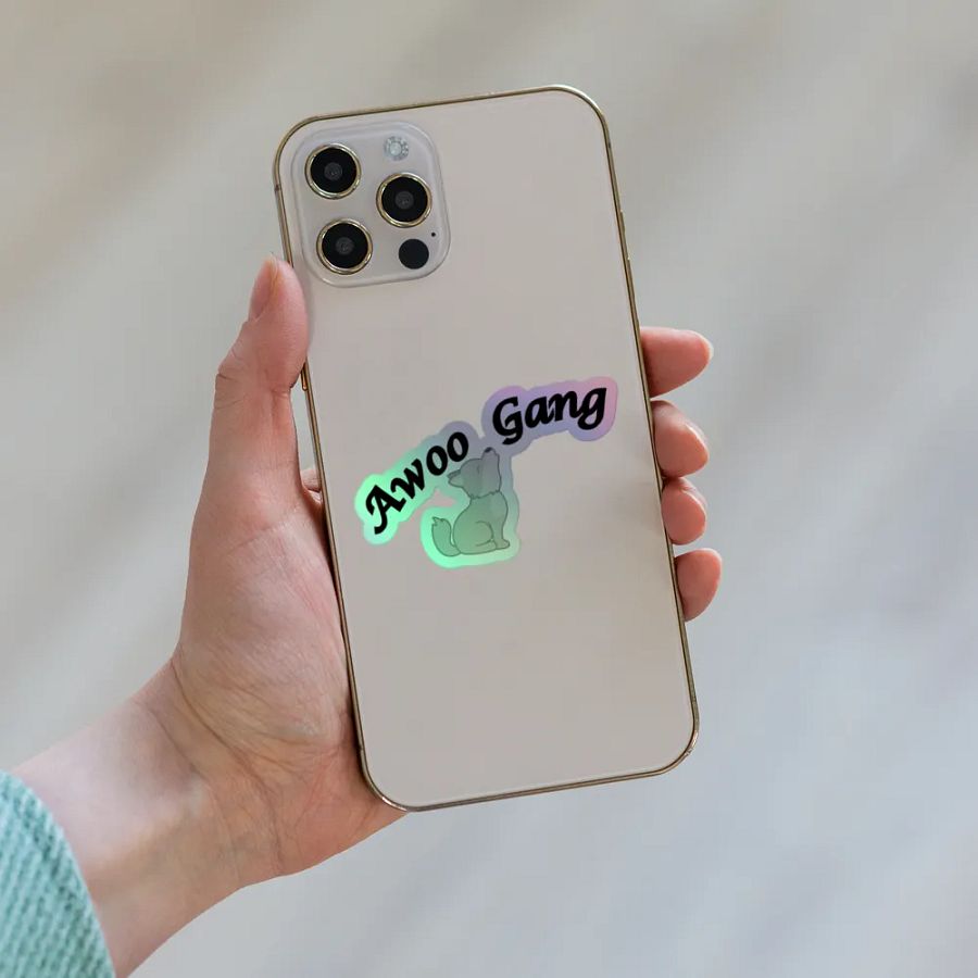 Awoo Gang Holo Sticker product image (6)