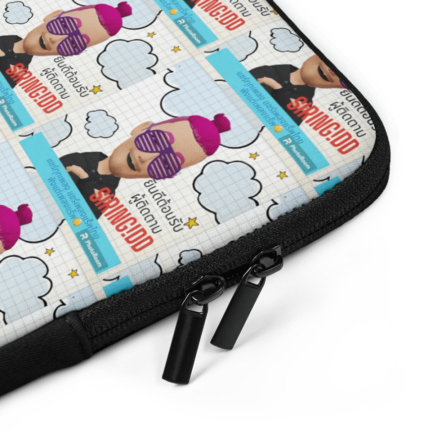 Funky Cartoon Laptop Sleeve product image (5)