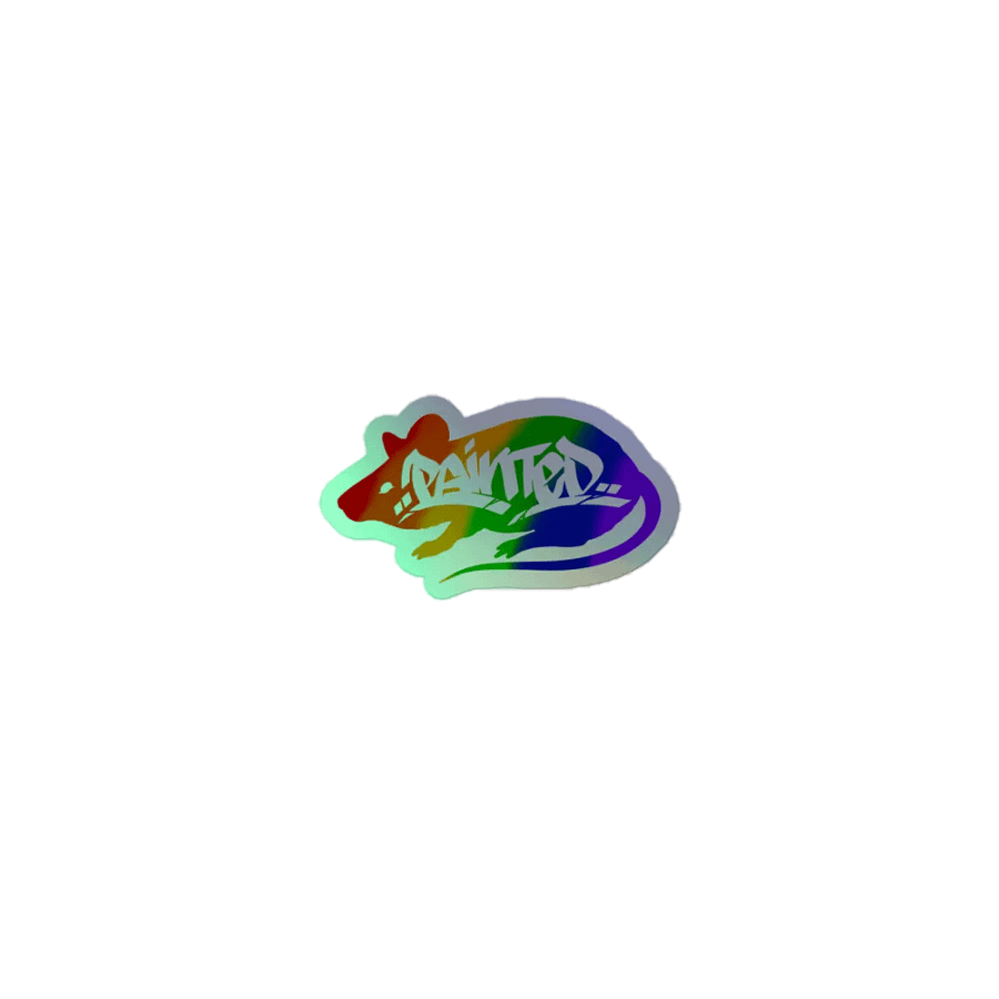 Rainbow Rat Sticker product image (1)
