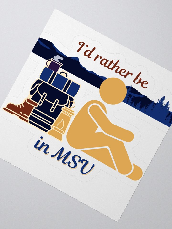 I'd Rather Be Sticker product image (5)