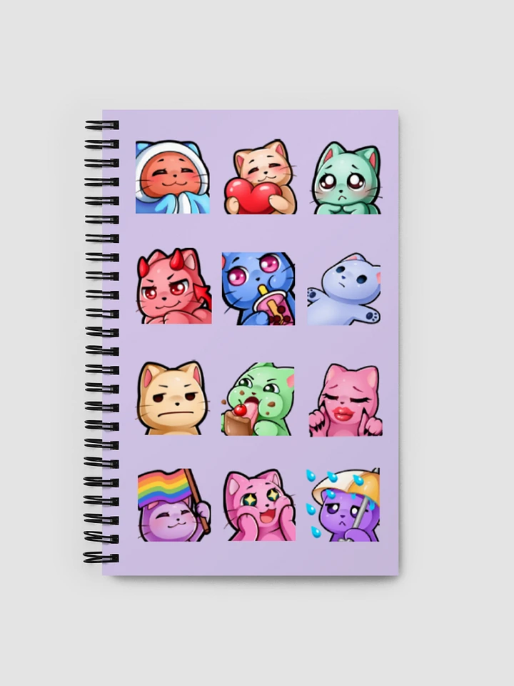 best of cats notebook // lilac product image (1)