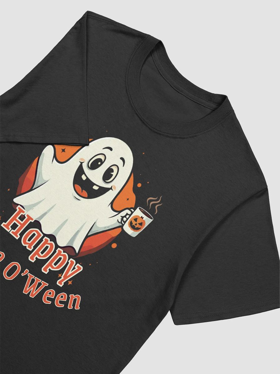 Happy Coffee O'Ween Ghost T-Shirt product image (7)