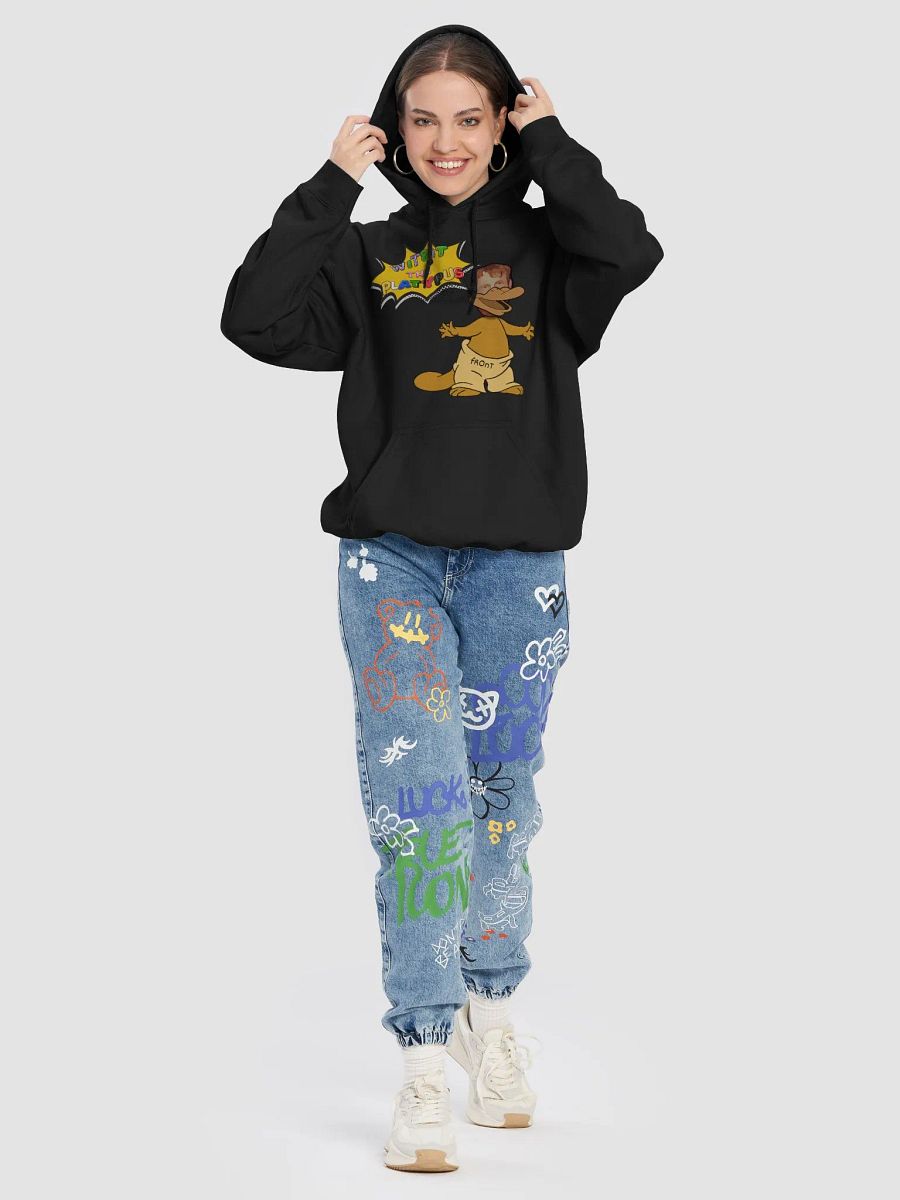 Witsit the Platypus Hoodie (Large Logo Edition) product image (78)