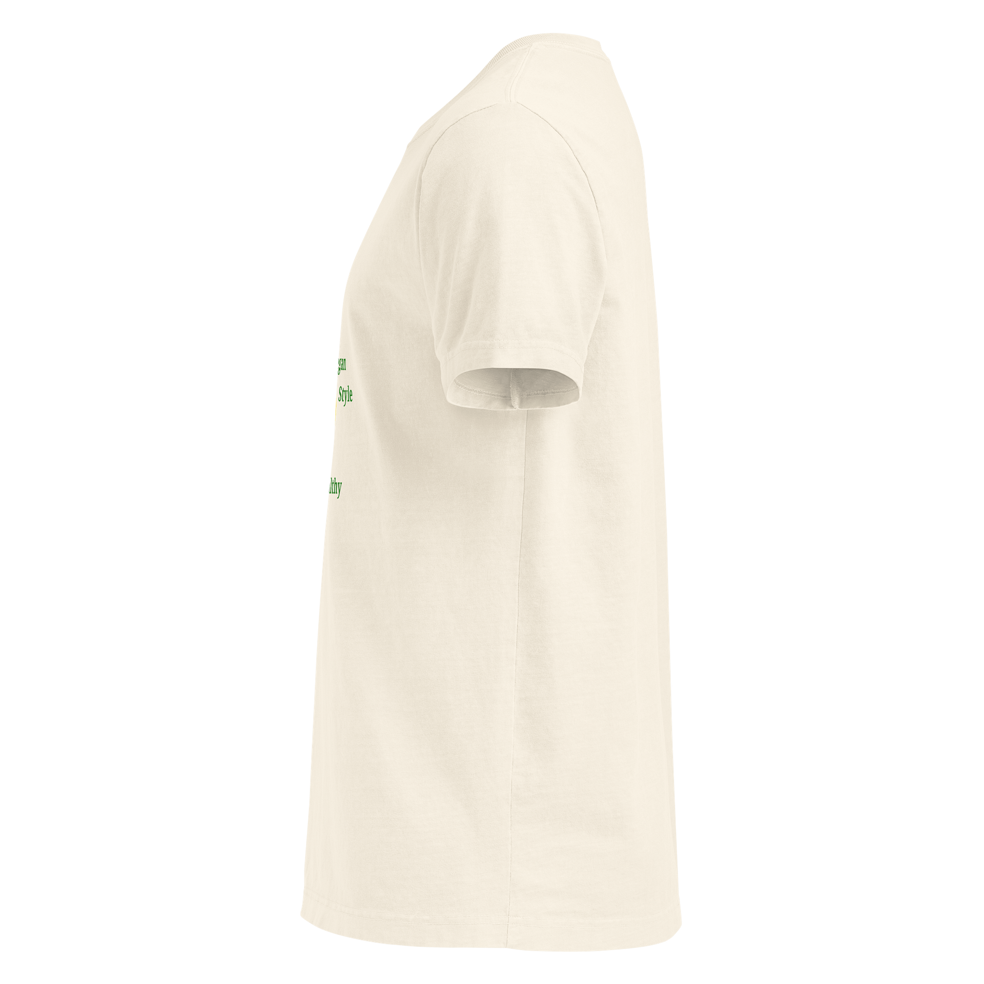 Healthy Wealthy Vegan Streetwear Tee product image (3)