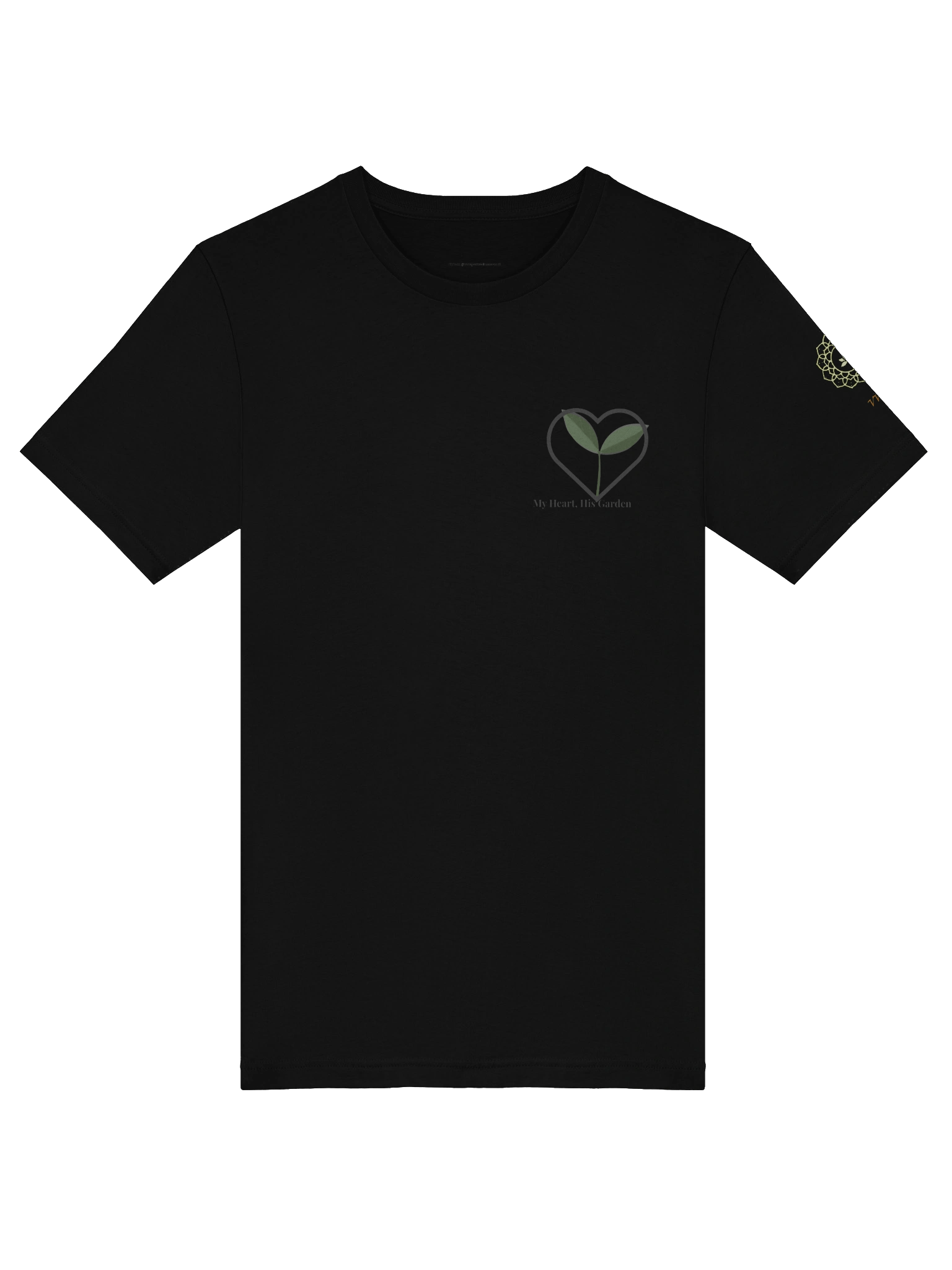 My Heart, His Garden T-Shirt | Christian Wellness Apparel | Soft Faith-Based Tee product image (8)