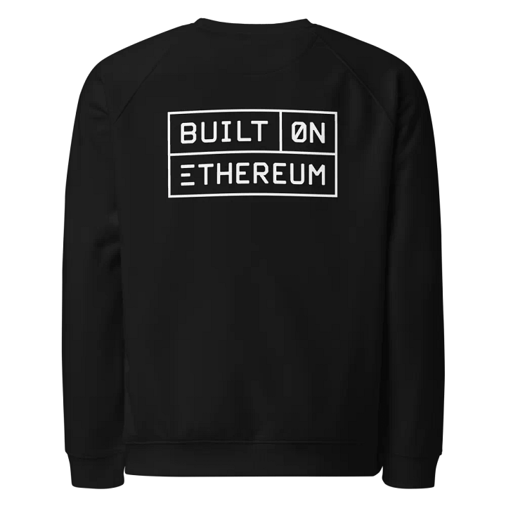 Built on Ethereum sweater product image (1)