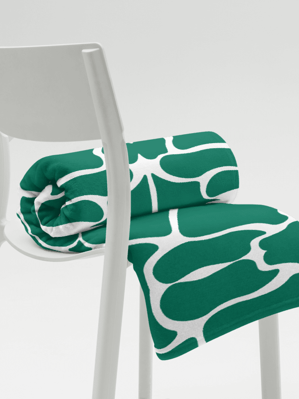 Green Brick Mosaic Throw Blanket product image (11)