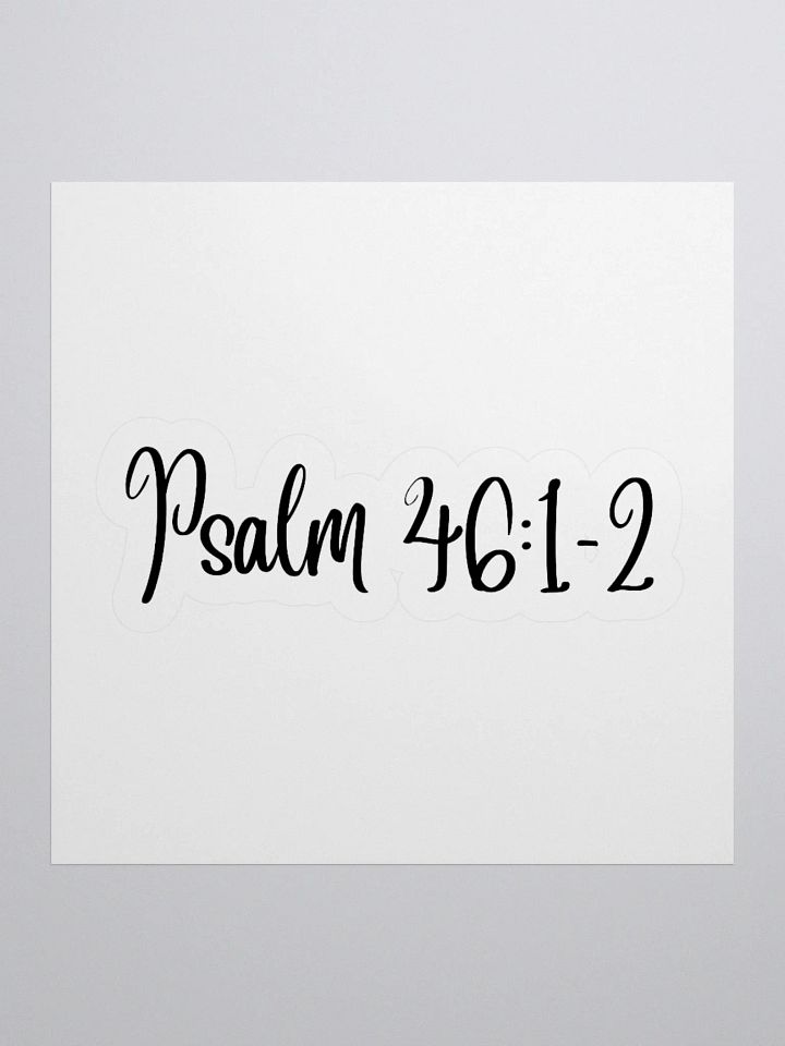 Psalm 46:1-2 product image (3)
