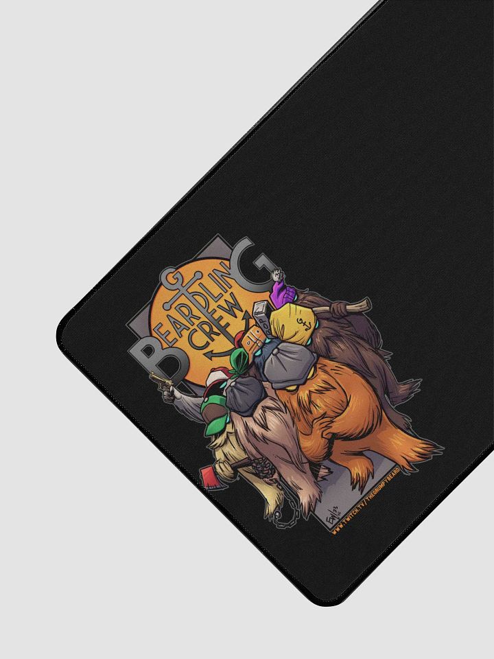 Beardling Crew - Desk Mat 15.5" x 31.5" product image (2)