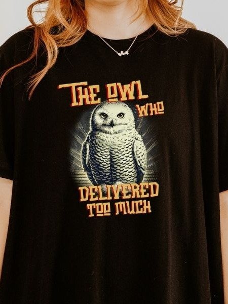 Hedwig Owl Funny Vintage Pulp Mystery Harry Potter Shirt product image (13)