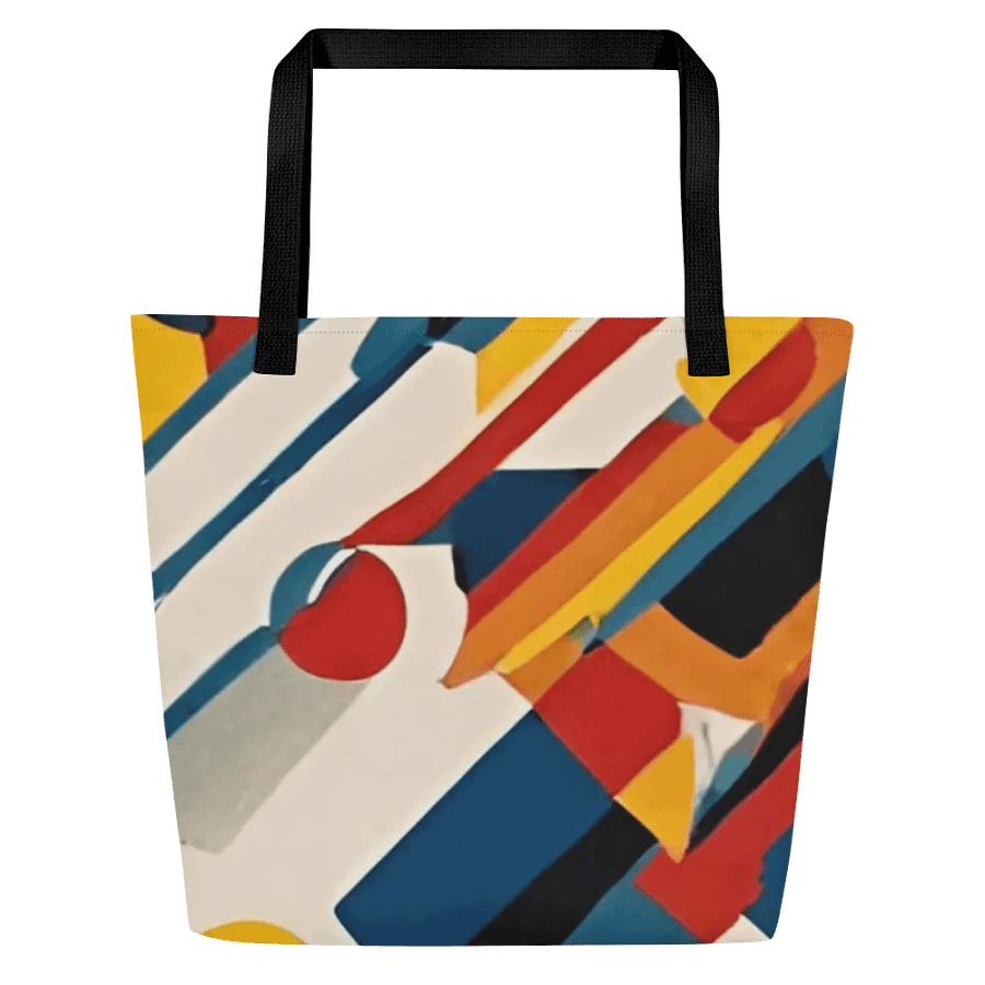 kadinsky inspired large tote bag product image (3)