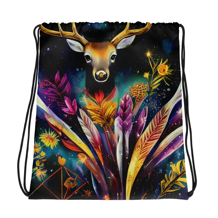 Vibrant Adventure Drawstring Backpack product image (1)