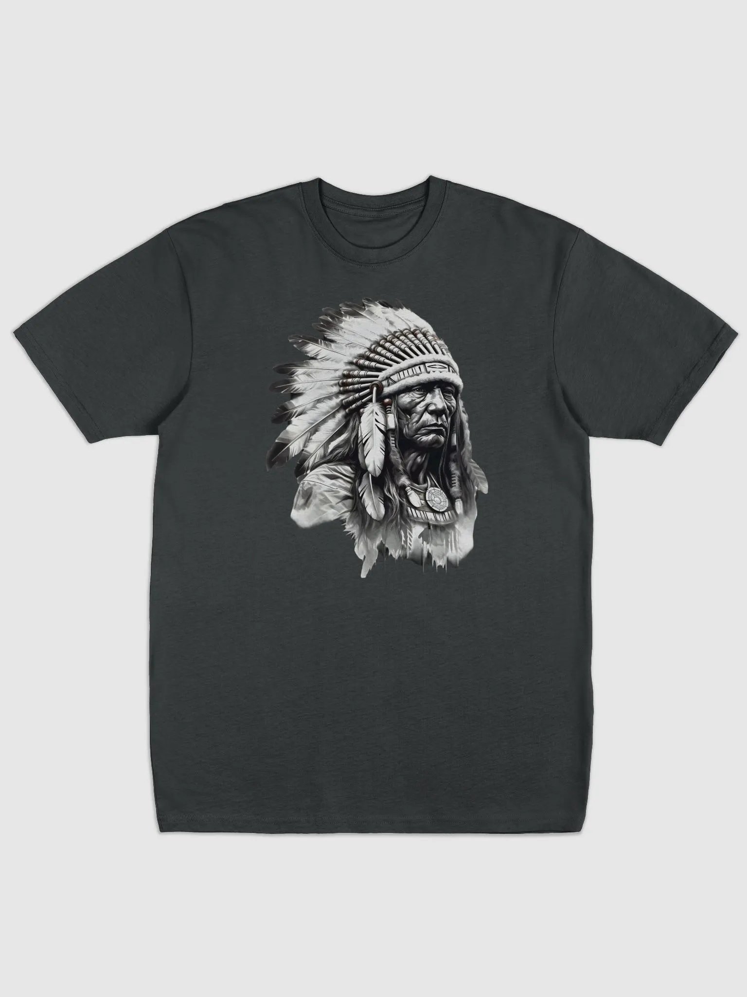Wise Apache Chief T-Shirt - Embrace the Spirit of Wisdom product image (1)