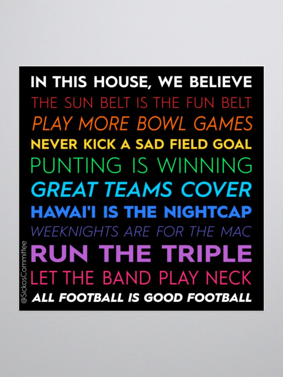 IN THIS HOUSE STICKER (3 Sizes) product image (2)