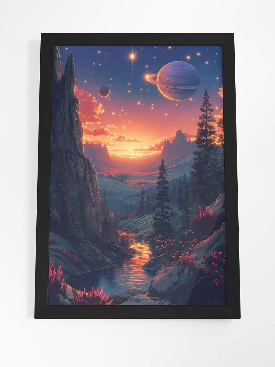 Stream through stardust - Captivating Framed Prints for a Memorable Guest Experience product image (4)